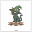 Recherche de vecteur de chat autocollants Cadeauxhalloween