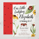 Recherche de premier de coccinelle anniversaire invitations Fête d'anniversaire de ladybug