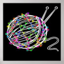 Recherche de boule de main posters Tricot
