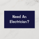 Recherche de services électriques cartes visite Réparation électrique