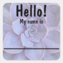 Recherche de nommés autocollants Nametag