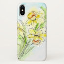 Recherche de fleur de jonquille coques Aquarelle