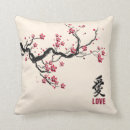 Recherche de arbre japonais coussins Fleur
