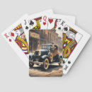 Recherche de conduite jeux de cartes Vintage