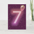 Recherche de 7ème anniversaire cartes Girl