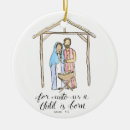 Recherche de nativité ornements Mary et joseph