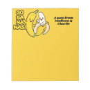 Recherche de bananes blocsnotes Nourriture