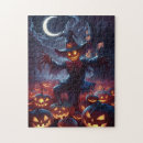Recherche de halloween puzzles Épouvantail