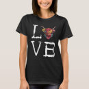 Recherche de vache écossaise tshirts Bétail
