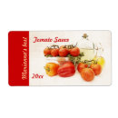 Zoek naar tomaten etiketten Saus