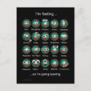 Recherche de boules bowling cartes postales Ligue de bowling