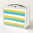 Zoek naar turquoise lunchboxen Strepen