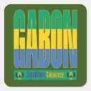 Recherche de le gabon autocollants Pays