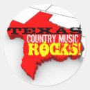 Recherche de musique country autocollants Pays