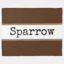 Zoek naar vogels dekens Bruin