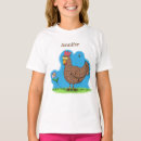 Recherche de poulet drôle tshirts Pour enfants