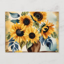 Zoek naar zonnebloemen briefkaarten Botanisch