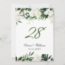 Zoek naar orchideeën tafelkaarten Groen