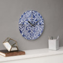 Recherche de impression florale vintage Bleu