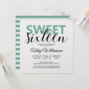 Recherche de blanc vert invitations Typographie moderne