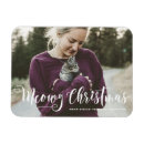 Recherche de noël de chat magnets Drôle