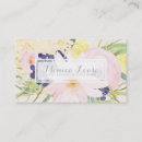 Recherche de de bon goût cartes visite Girly