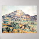 Recherche de peinture de cezanne posters Montagne