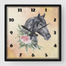 Recherche de tête de cheval horloges Sauvage