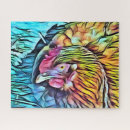 Recherche de volaille de jeu puzzles Poules