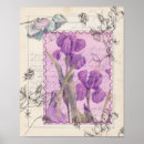 Recherche de purple iris posters Vintage