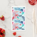 Recherche de fleurs tropicales serviettes Partie