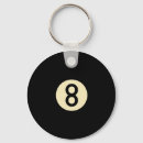 Recherche de boule billards 8 porteclés Sport