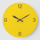 Recherche de jaune horloges Moderne