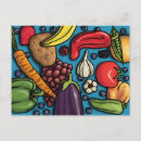 Recherche de peintures de nourriture cartes postales Coloré