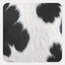 Recherche de motif de vache autocollants Noir