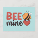 Recherche de abeille heureuse cartes postales Heureuse sainte valentin