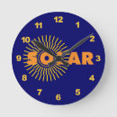 Zoek naar zonnen klokken Zonne energie