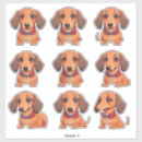 Recherche de dachshunds autocollants Mignon