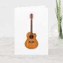 Recherche de guitares acoustiques vœux cartes Musicien