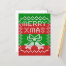 Zoek naar het breien briefkaarten Kerstmis