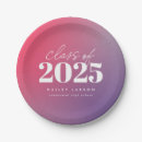 Recherche de pink graduation assiettes Classe de 2024