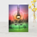 Recherche de guitare classique vœux cartes Musique