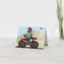 Recherche de vélo de saleté vœux cartes Cool