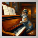 Recherche de piano chat art Animal
