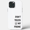 Recherche de ne touchez pas iphone coques Blanc