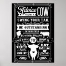 Recherche de farm posters Vache
