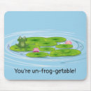 Recherche de grenouille mignonne tapis souris Vert