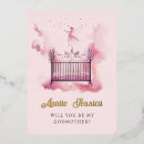 Zoek naar godmother uitnodigingen Roze