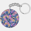 Recherche de modèle floral porteclés Jolie