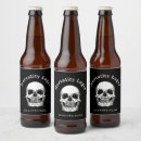 Recherche de halloween bière étiquettes Crâne